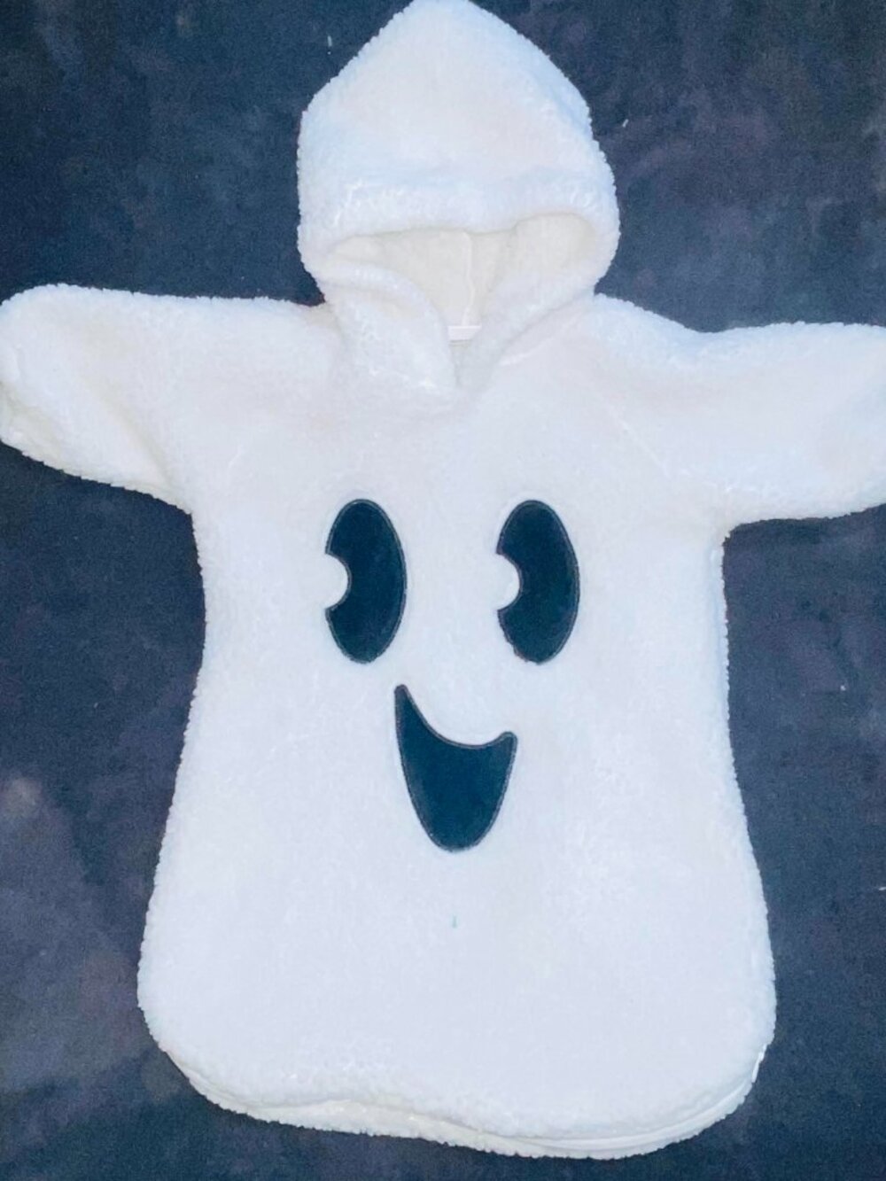 Baby Ghost Costume size 0-9 months Infant Baby Spirit Halloween Warm Zipper